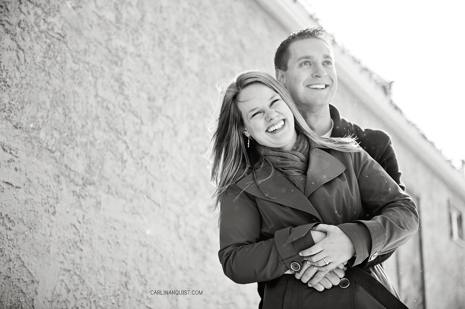Cochrane Engagement Photos | Winter Engagement | Love | Calgary Wedding Photographer | Carlin Anquist Photography