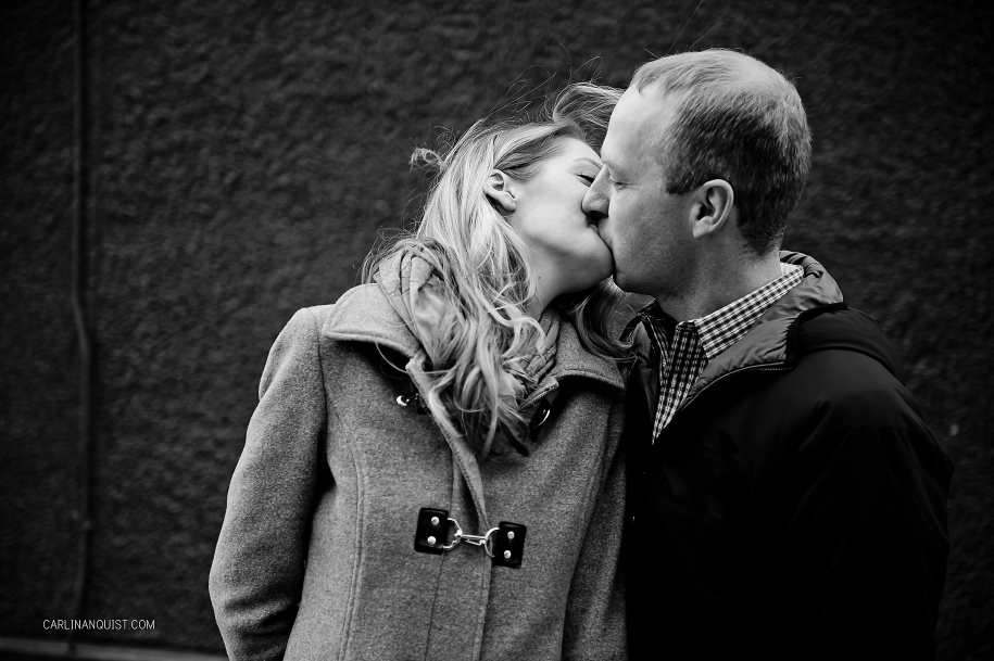 Winter Engagement Photos | Downtown Calgary | Calgary Wedding Photographer | Love | Carlin Anquist Photography