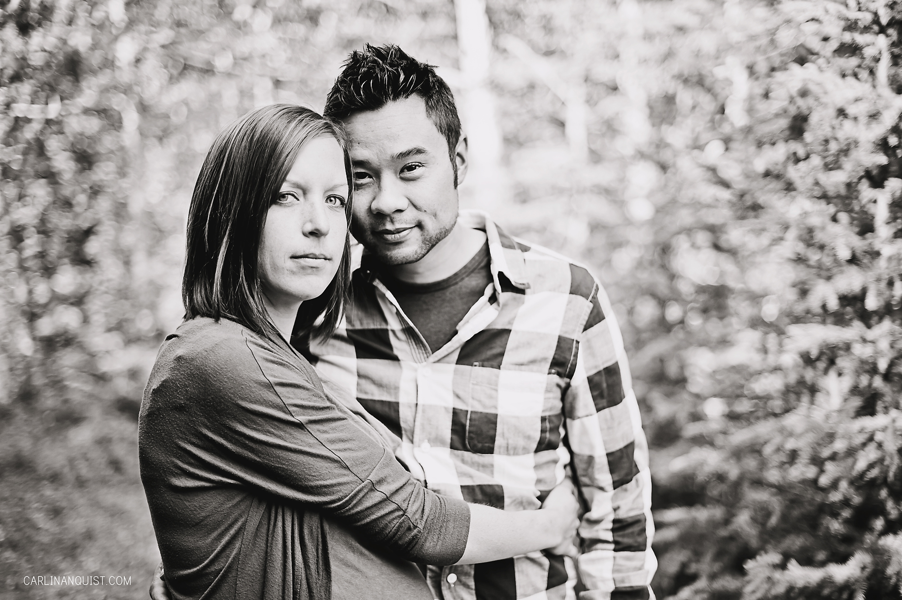 Warren & Lori + 1 // Canmore Engagement Photographers | Canmore Maternity Photographers | Carlin Anquist Photography