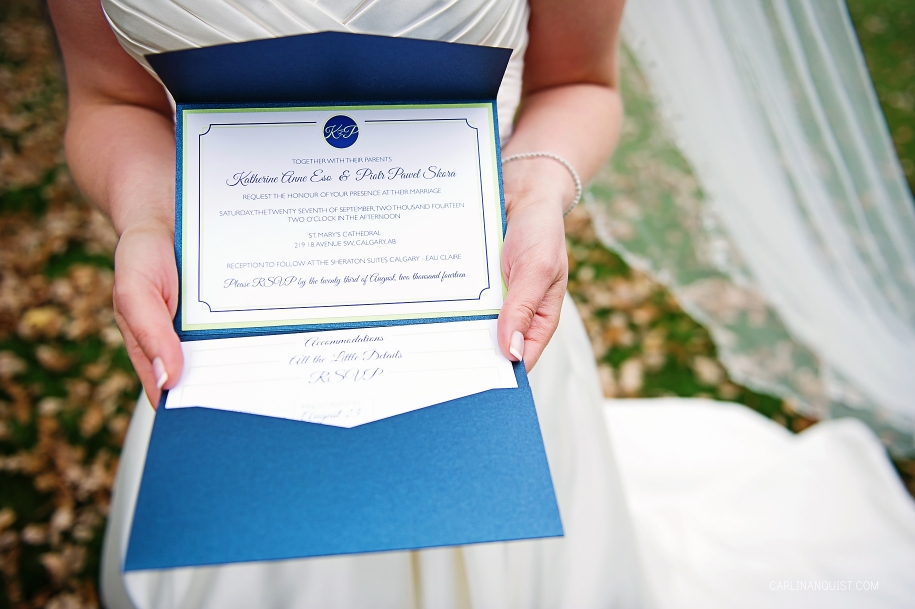 Mr & Mrs Skora // Calgary Wedding Photographers | Fall Wedding | Carlin Anquist Photography