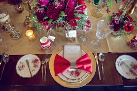 Calgary Bridal Guide | Vintage Ruby Wedding | Reception Decor | Carlin Anquist Photography