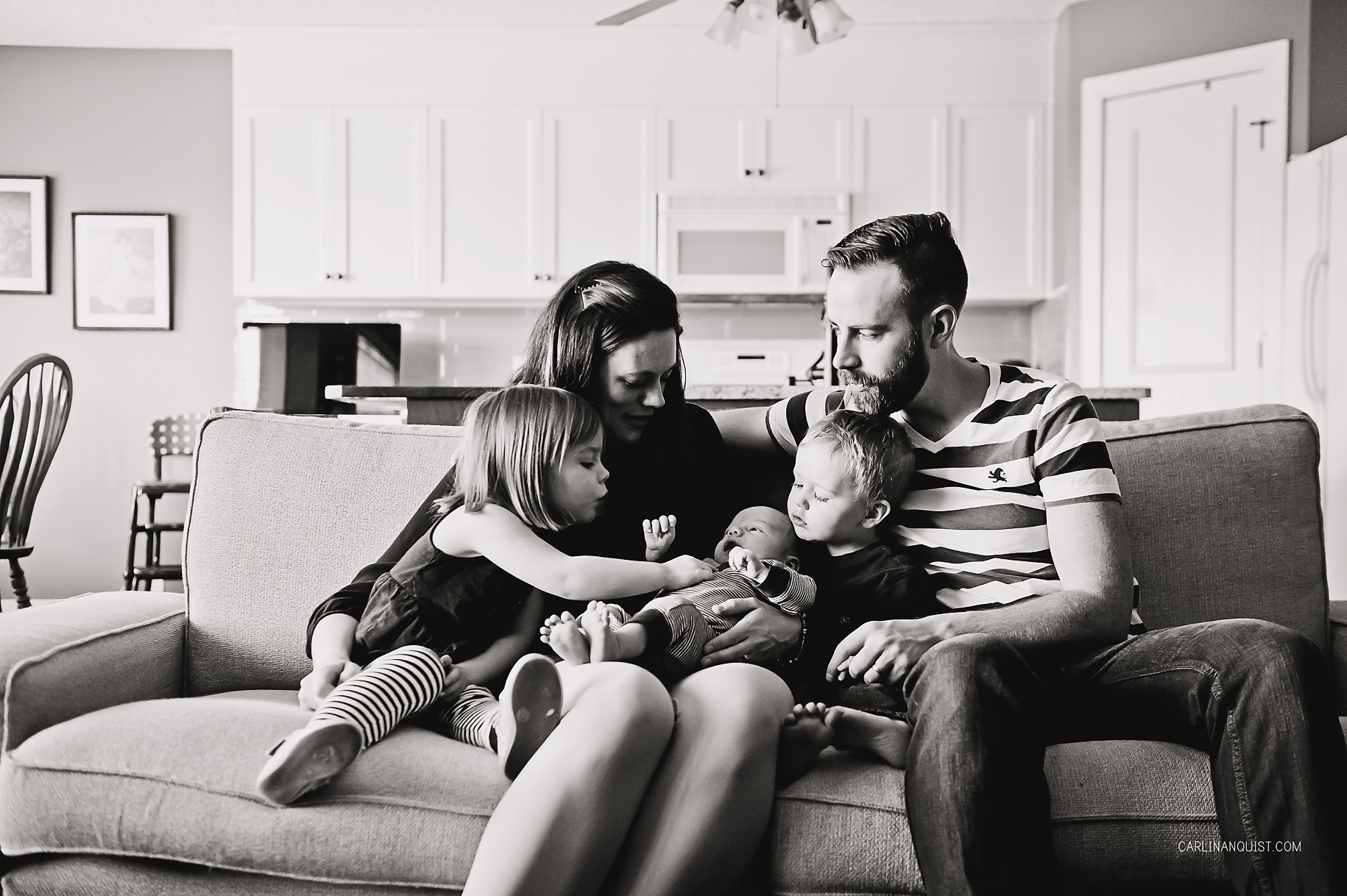 Calgary In-Home Lifestyle Newborn Photographers | Carlin Anquist Photography