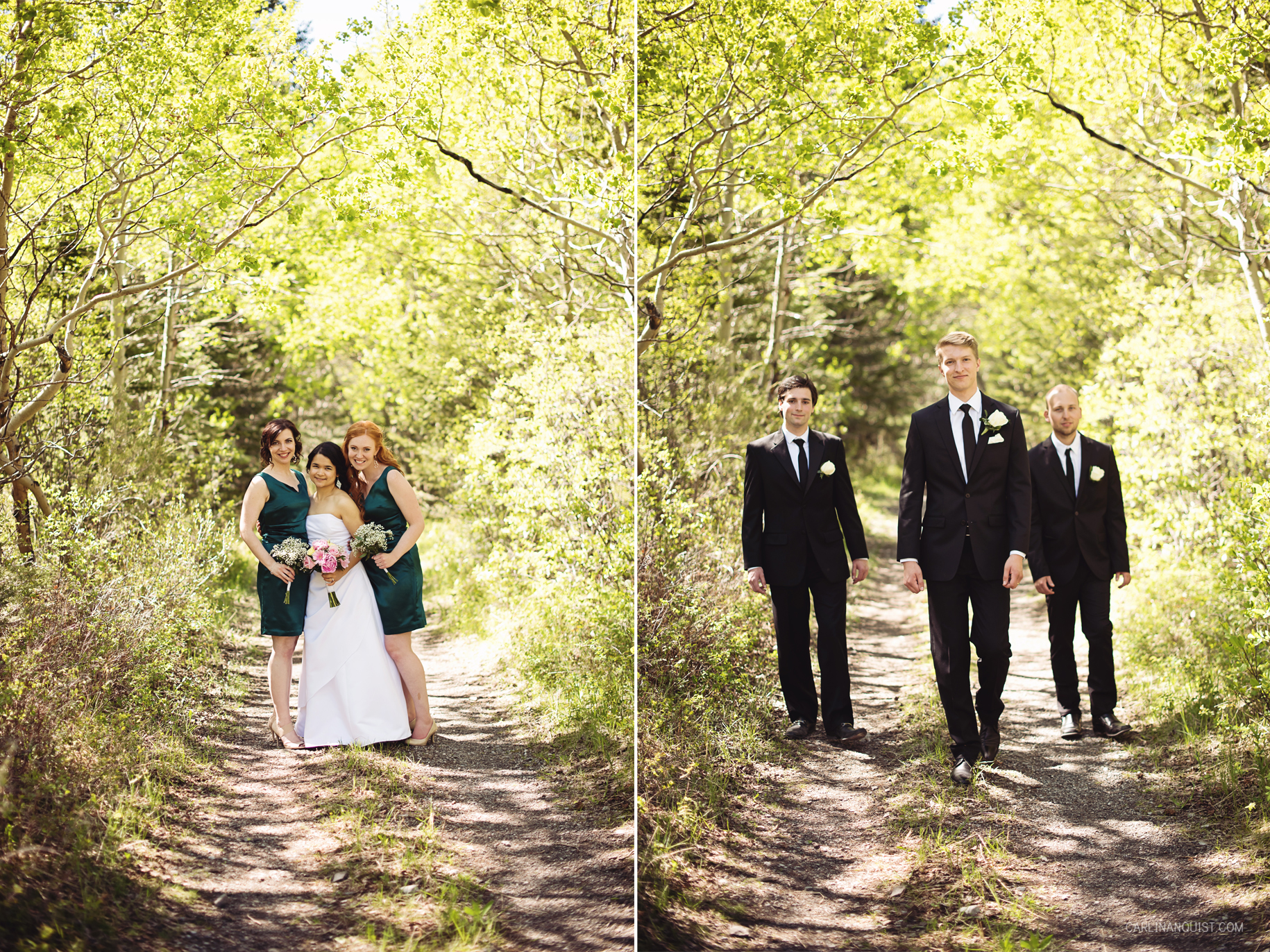 Bridal Party | Crowsnest Pass Wedding Photographers | Carlin Anquist Photography