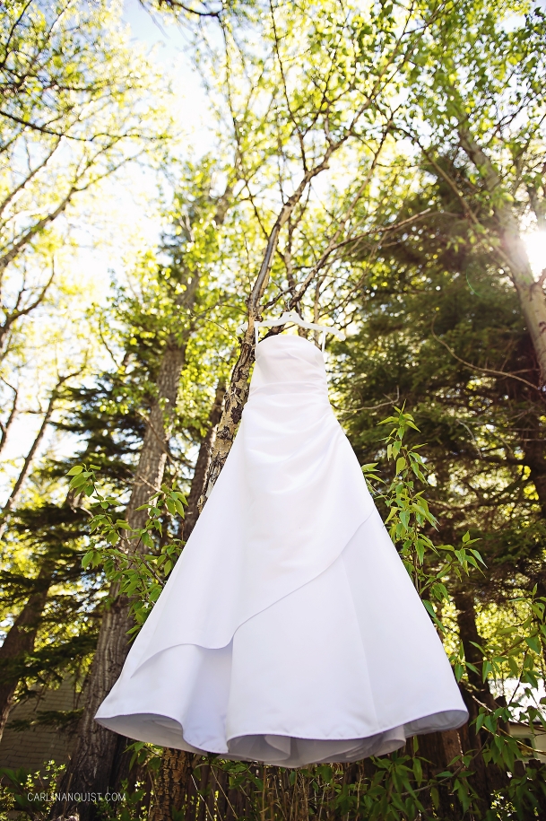 Wedding Dress | Bridal Gown | Crowsnest Pass Wedding Photographers | Carlin Anquist Photography