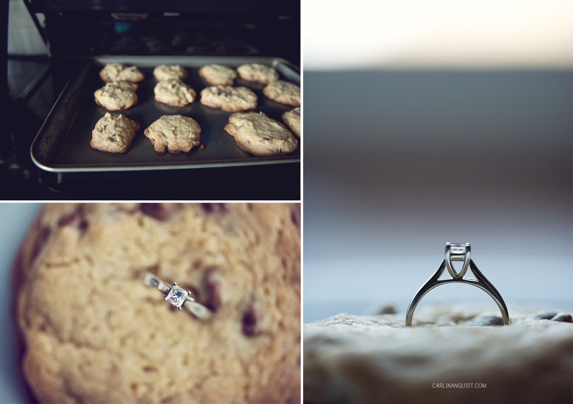 At-Home Baking Engagement Session | Calgary Wedding Photographers | Carlin Anquist Photography