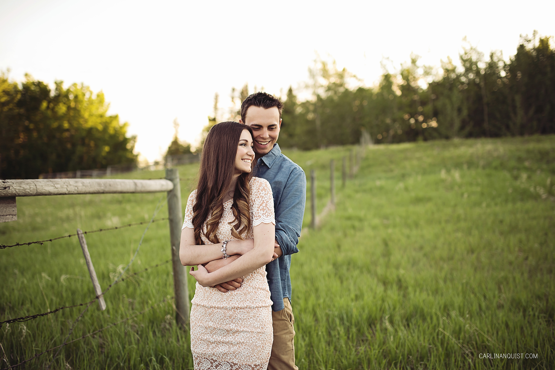 Natural Engagement Photos | Carlin Anquist Photography