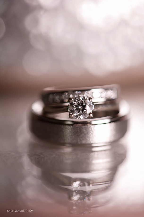 Delta Lodge Kananaskis Wedding Photographers | Wedding Rings | Carlin Anquist Photography
