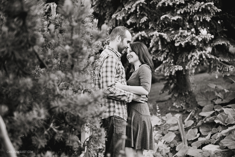 Riley Park Engagement Photos | Love | Engaged | Sunset | Calgary Wedding Photographer | Carlin Anquist Photography