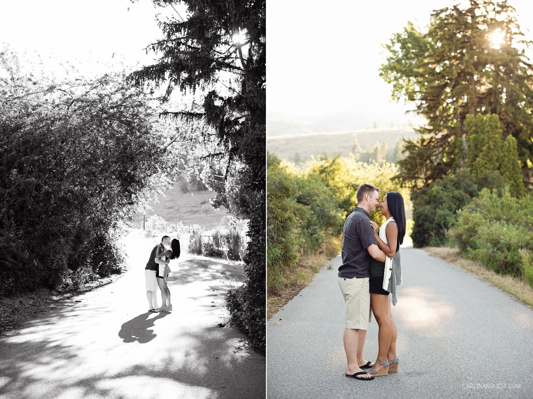 Summerland Engagement Photos | Carlin Anquist Photography
