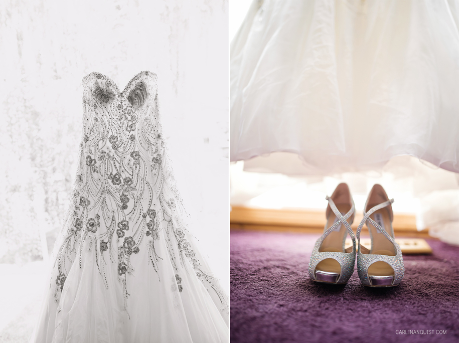 Gown by Danielle Caprese | Steve Madden Bridal Shoes | Bridal Gown | Calgary Wedding Photographer | Bridal Gown | 