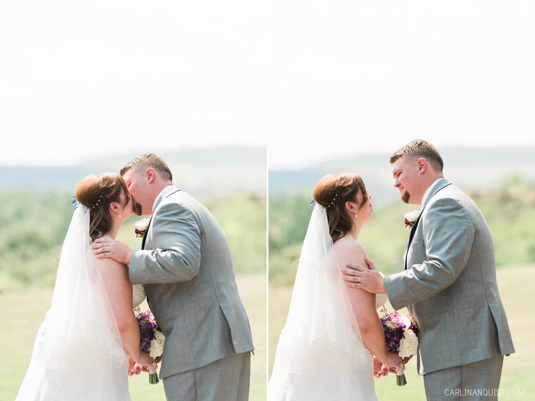 First Kiss | Cochrane RancheHouse Wedding Photographer 