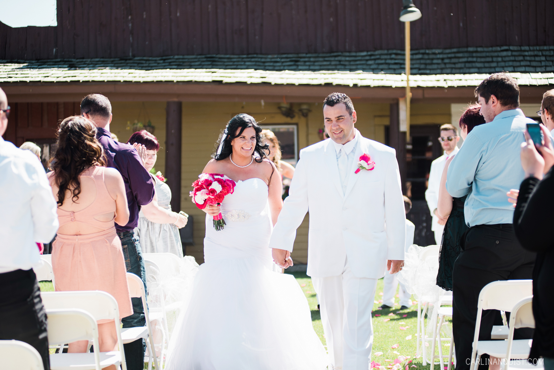 Just Married | Symons Valley Ranche Wedding
