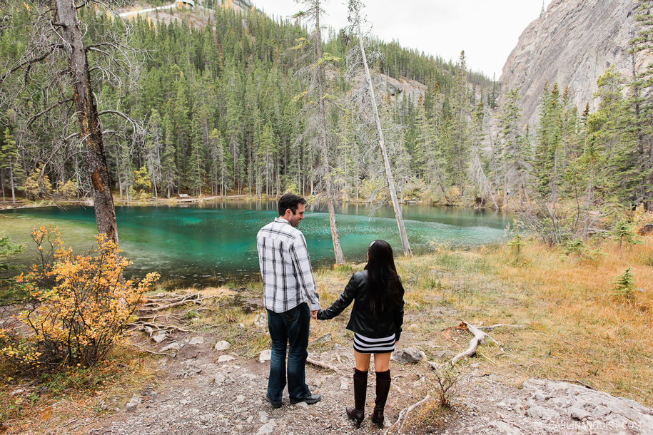Grassi Lakes Canmore Alberta | Canmore Engagement | Anniversary Session