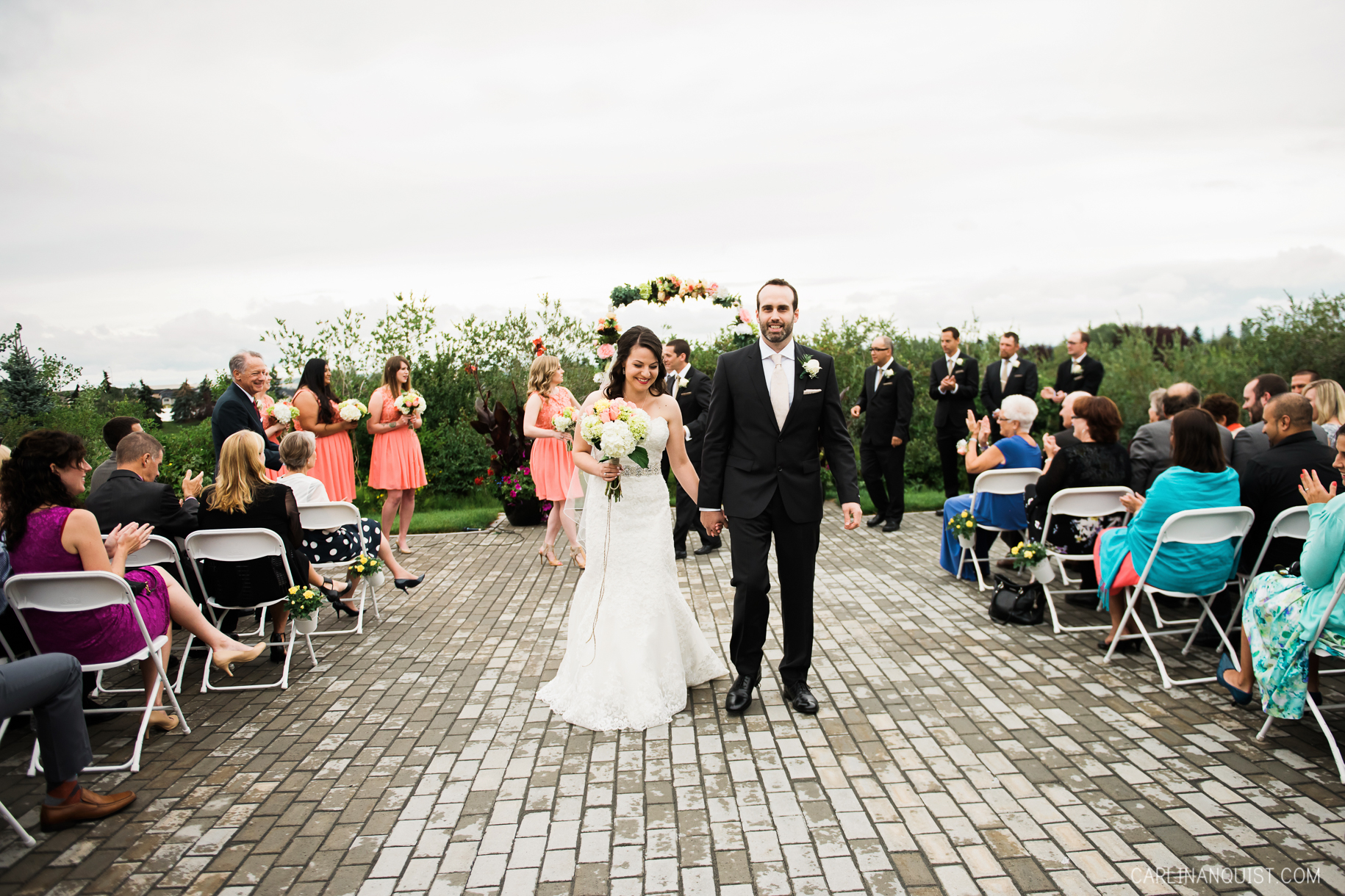 Wedding Recessional | Hamptons Golf Club Wedding Photographer