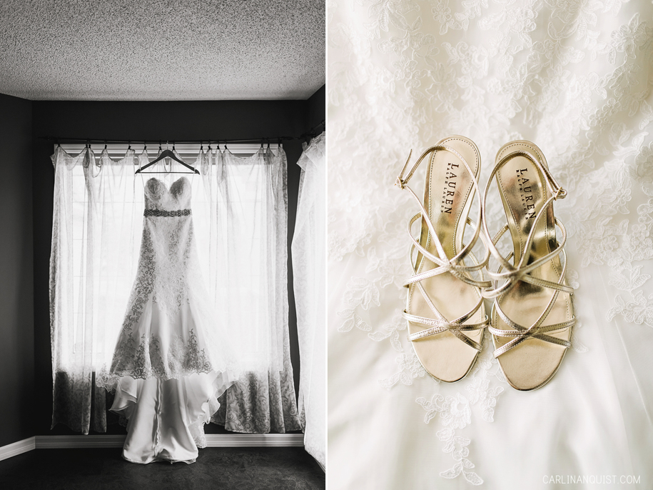 Ralph Lauren Wedding Shoes | Lace Wedding Gown | Hamptons Golf Club Wedding Photographer