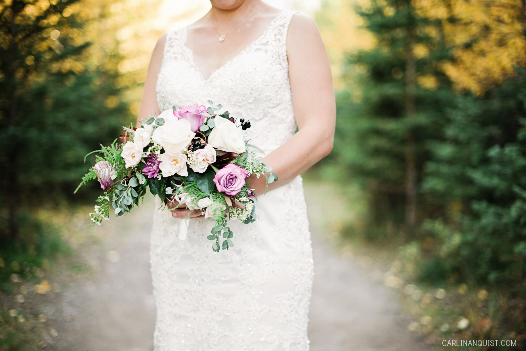 Bridal Bouquet | Canmore Nordic Centre Wedding