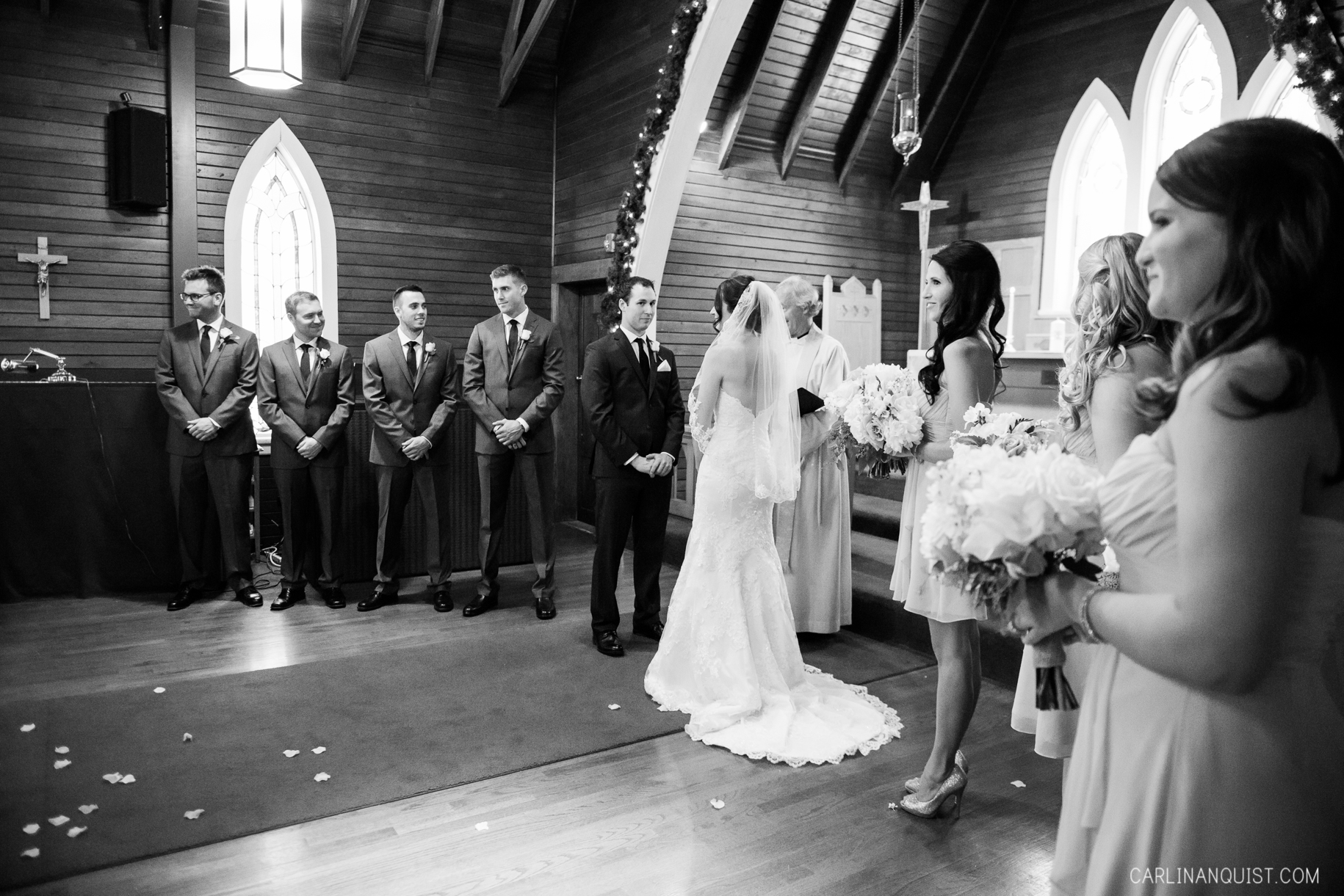 St Michael's Anglican Church | Canmore Wedding Photographers