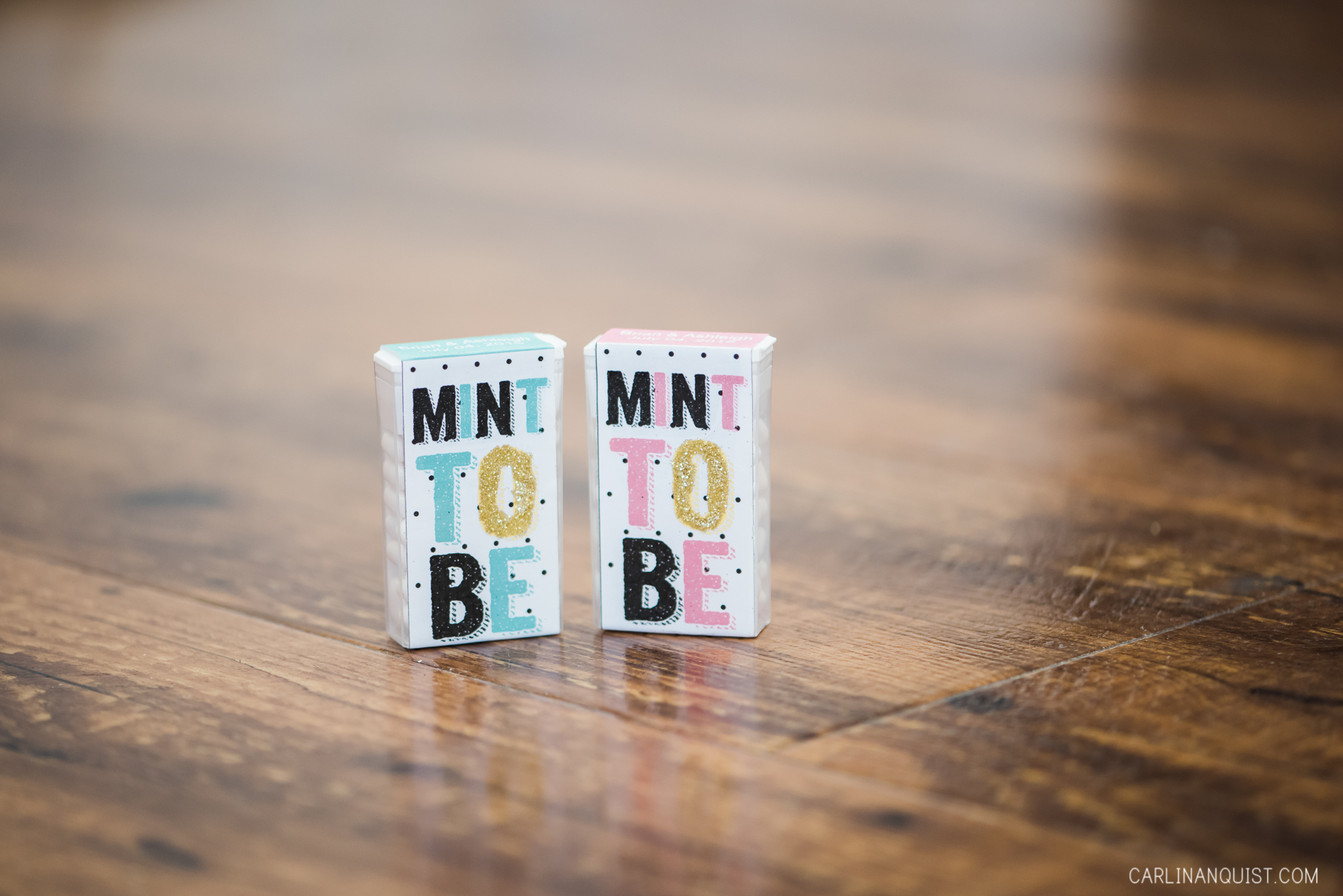 Mint Wedding Favours | Canmore Wedding Photographers