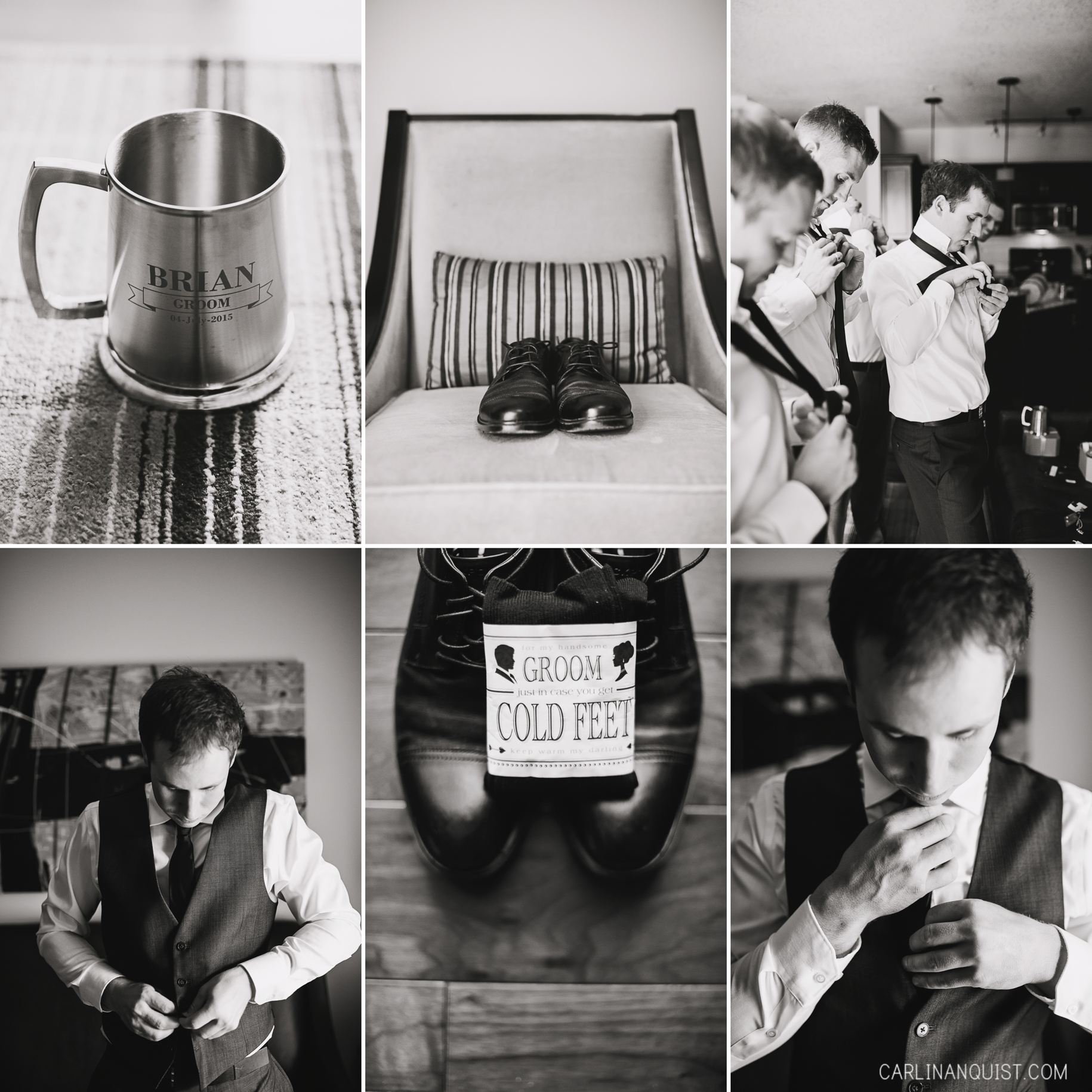 Groom's Details | Canmore Wedding Photographer
