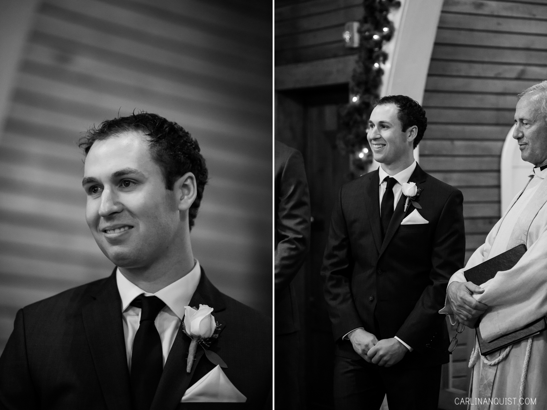 Groom's First Look | Canmore Wedding Photographer