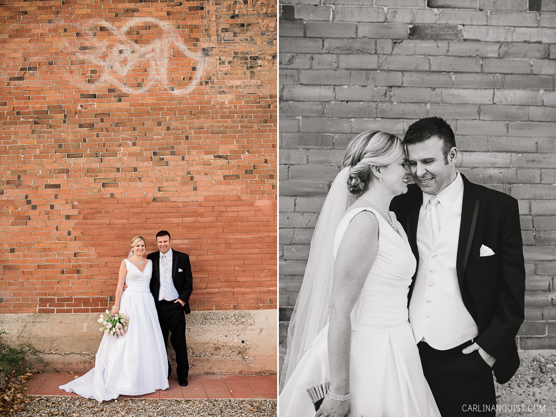 Urban Wedding Photos | Calgary Wedding Photographer 