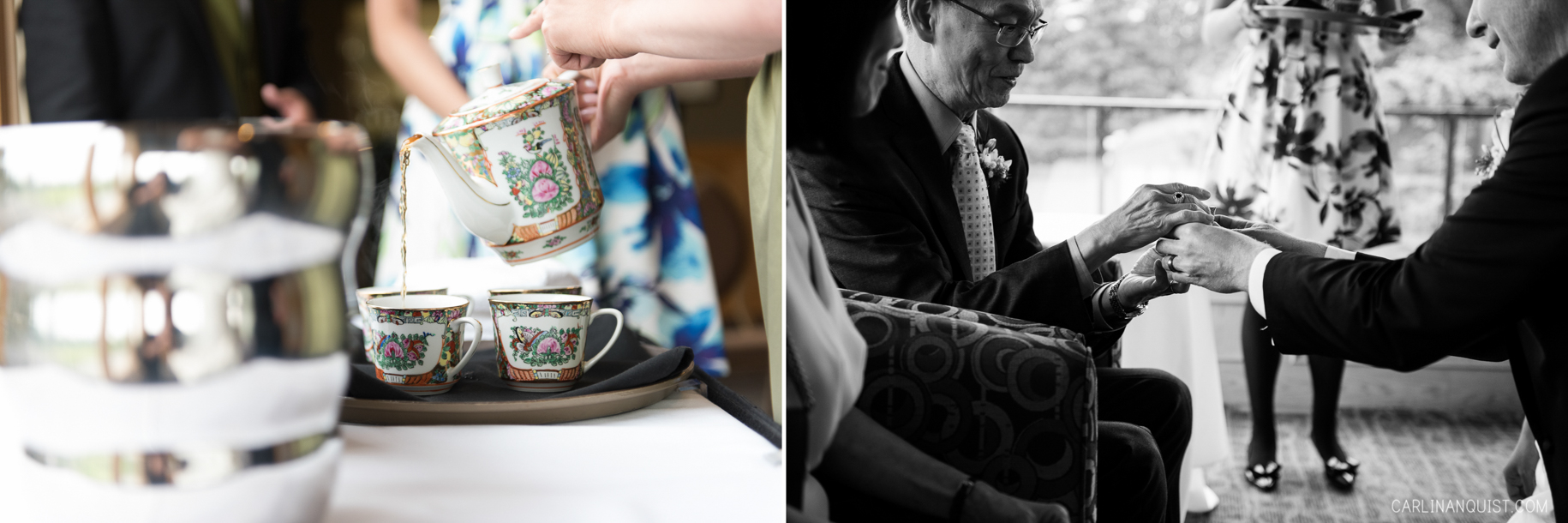 Chinese Tea Ceremony | Earl Grey Golf Club Wedding Photographer