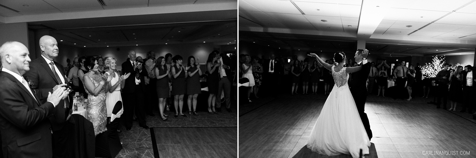 First Dance | Calgary Winter Club Wedding Photographers
