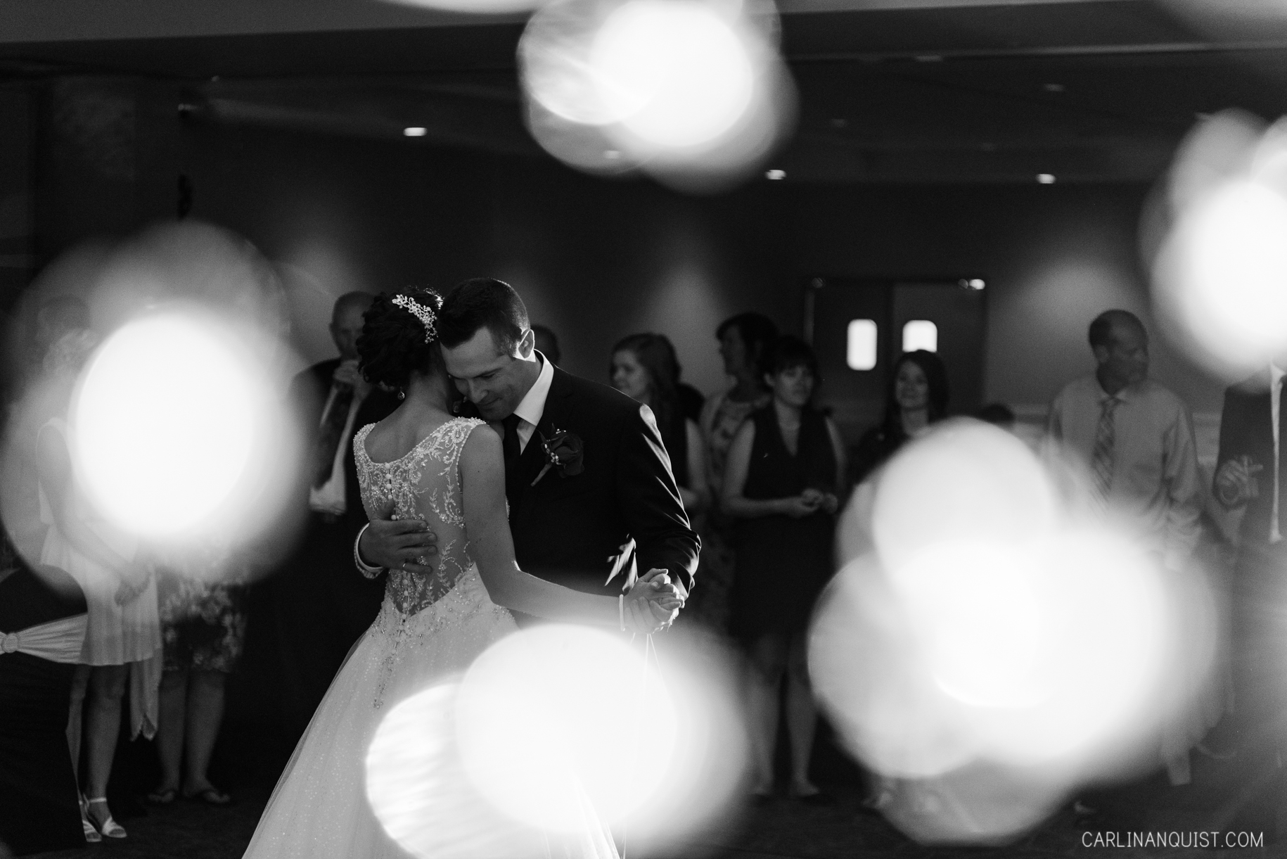 First Dance | Calgary Winter Club Wedding Photographer