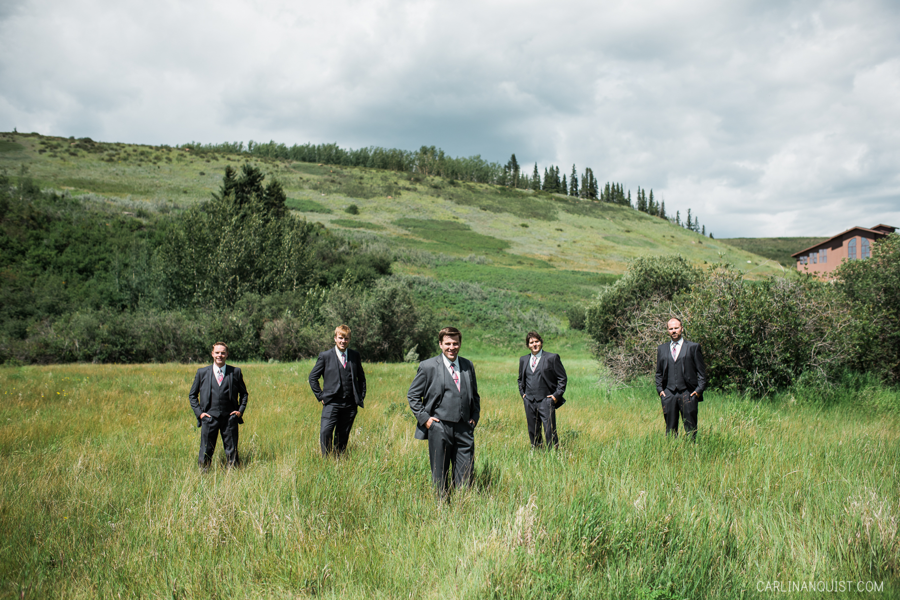 Groomsmen | Calgary Acreage Wedding
