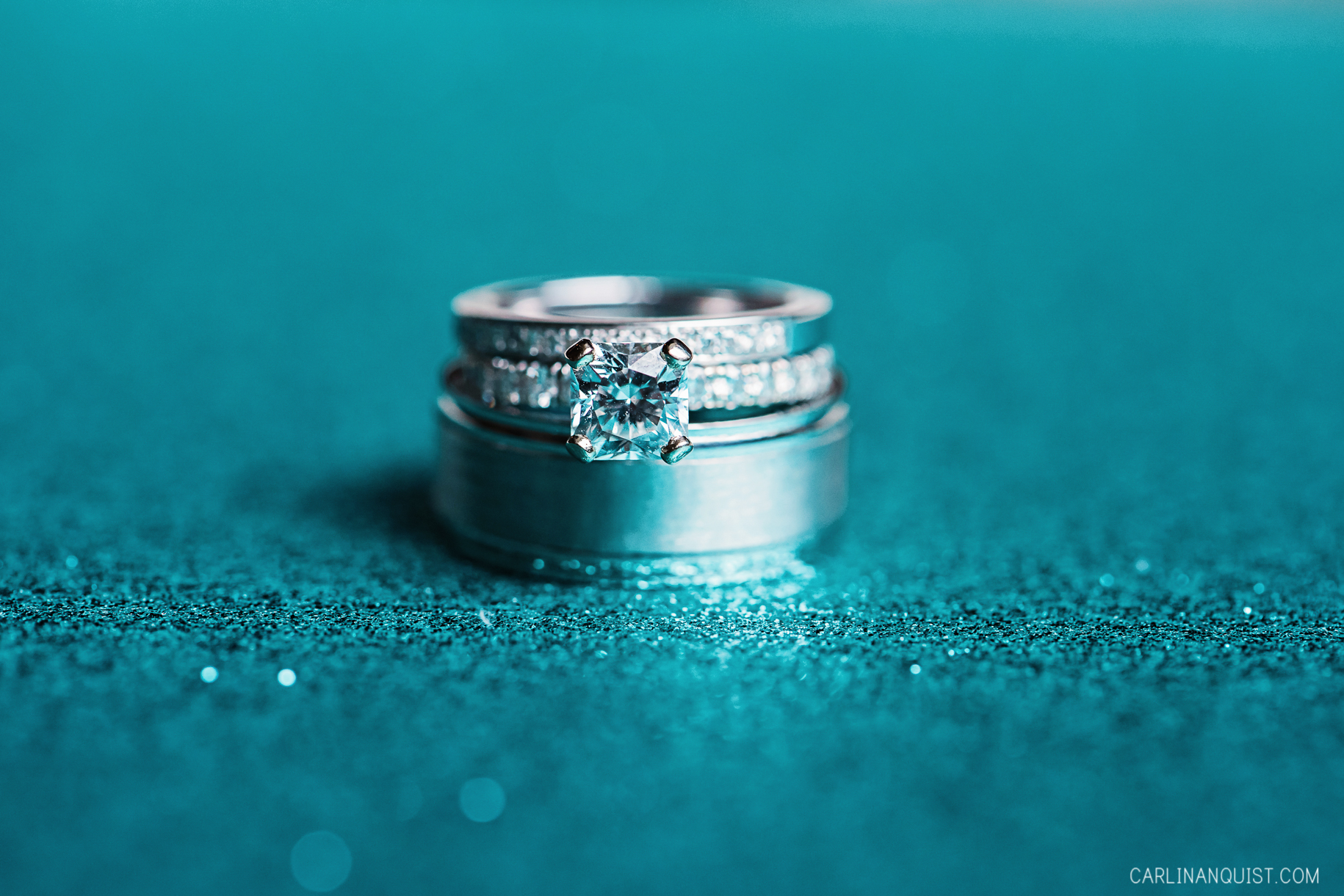 Wedding Rings | Pinebrook Golf Course Wedding Photographer