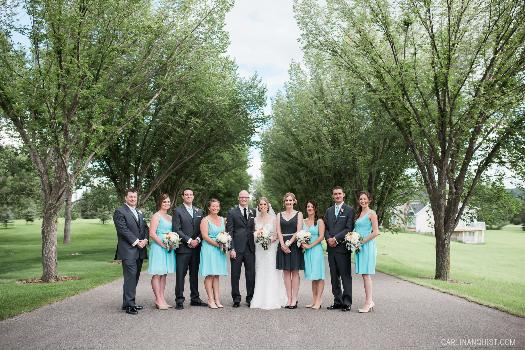 Bridal Party Photos | Pinebrook Golf Course Wedding Photographer
