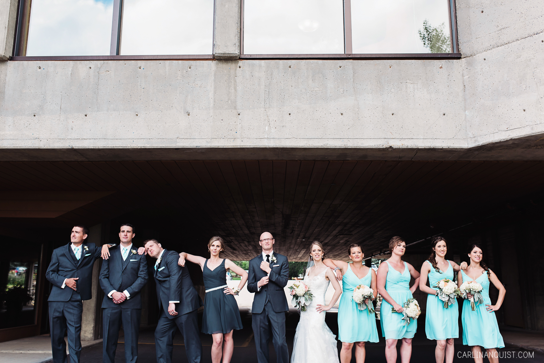 Bridal Party Photos | Pinebrook Golf Course Wedding Photographer