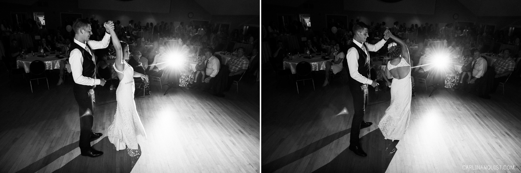 First Dance | SCA Community Centre | Calgary Wedding Photographer