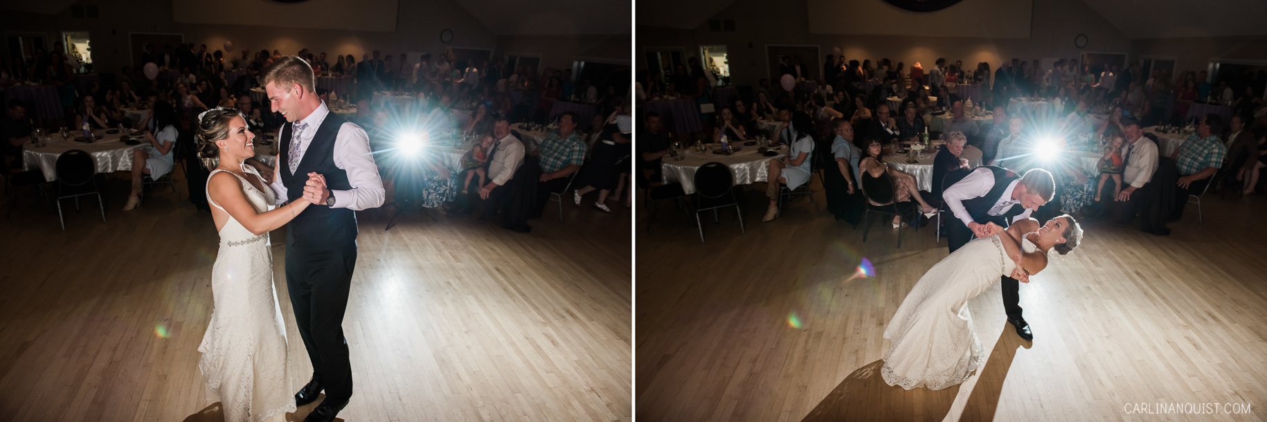 Strathcona Aspen Wedding | First Dance | Calgary Wedding Photographer