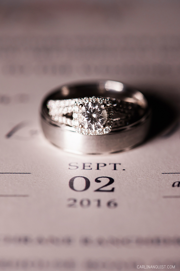 Wedding Invitation | Wedding Rings | Cochrane Wedding Photographer
