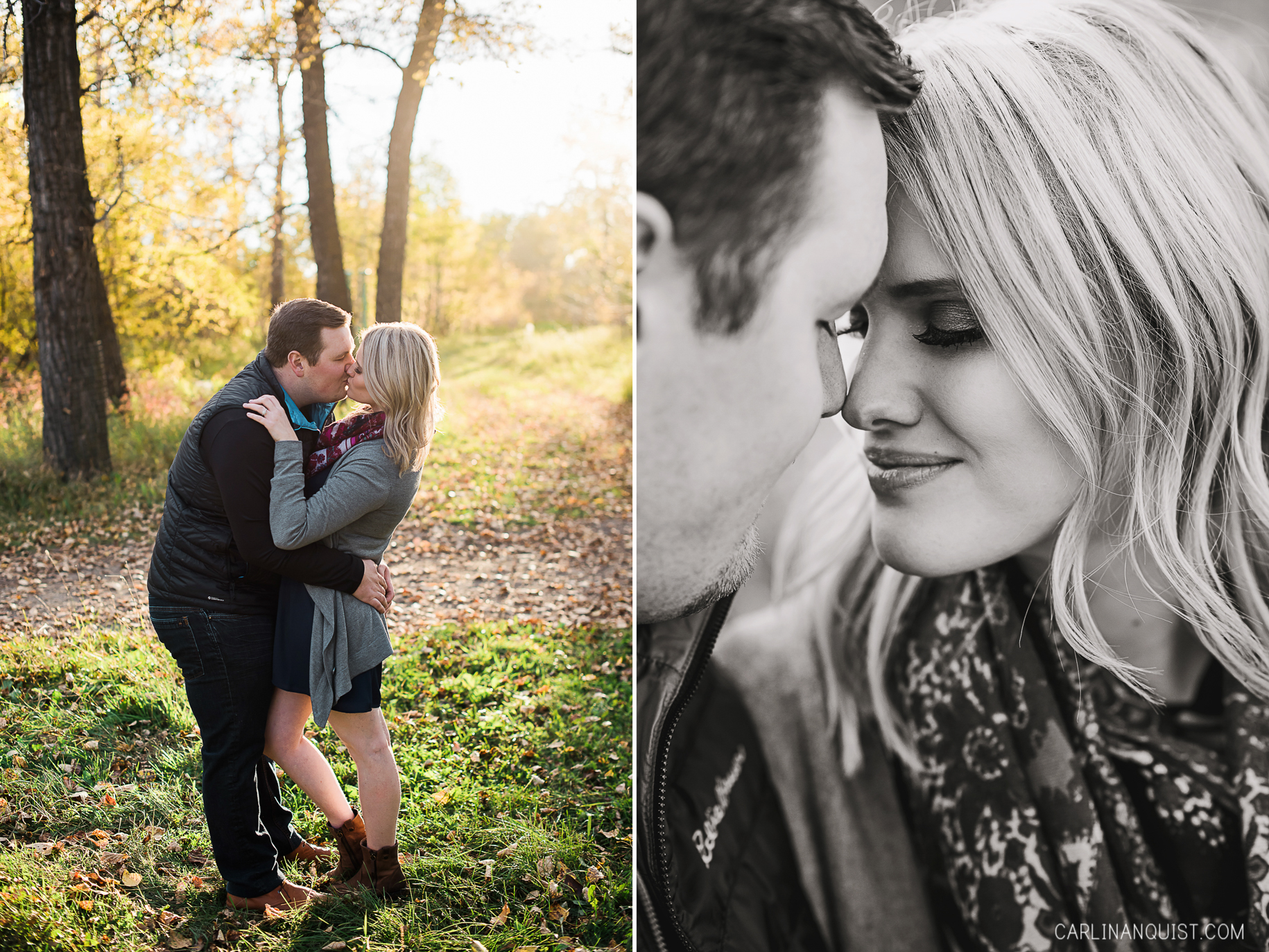 Natural Engagement Photos in Calgary, AB