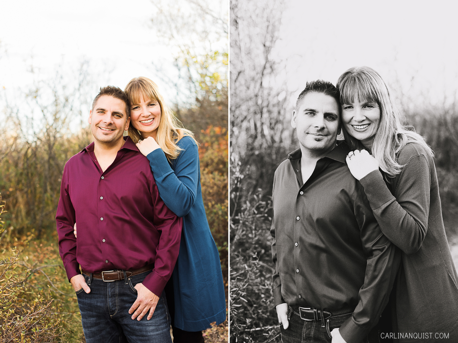 Natural Engagement Photos in Cochrane, AB