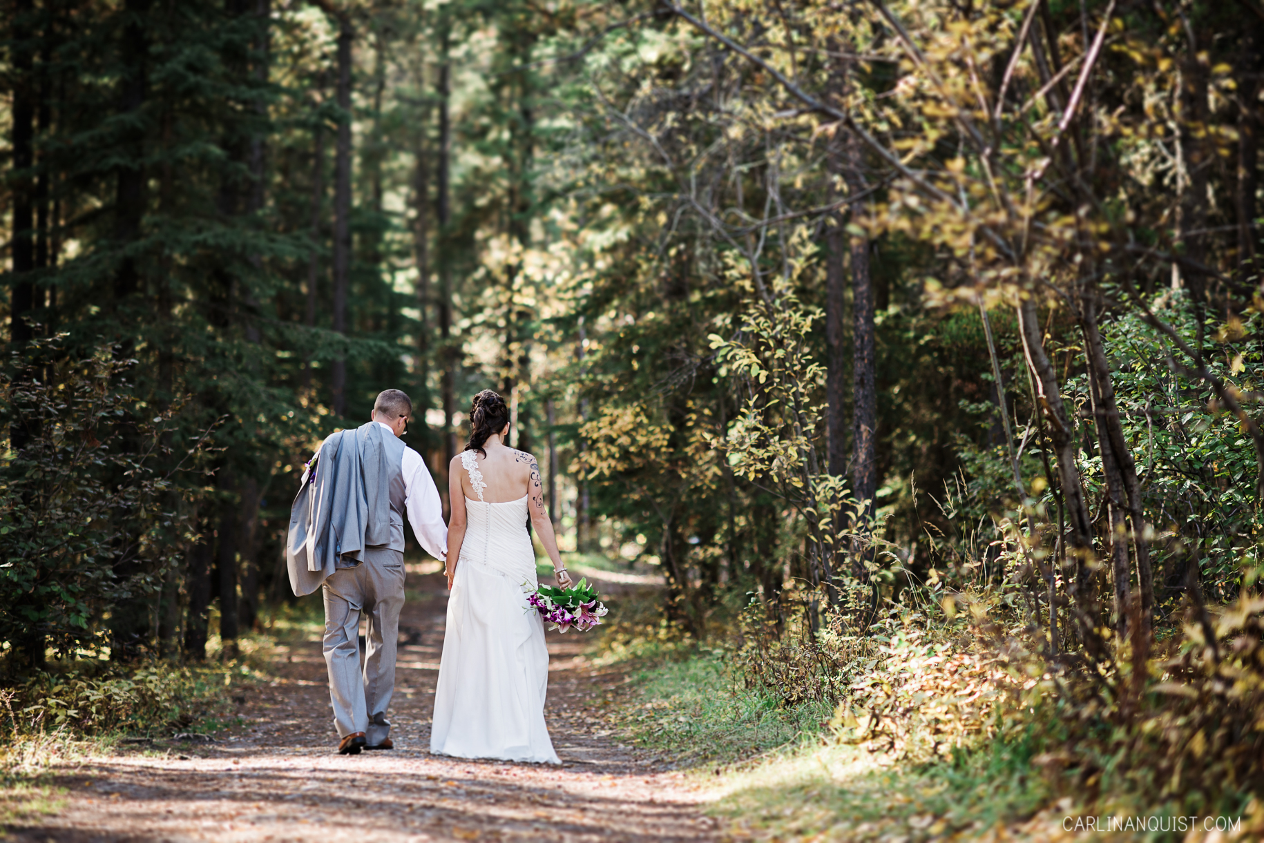 Wedding Photos at Whispering Pines Bible Camp in Alberta