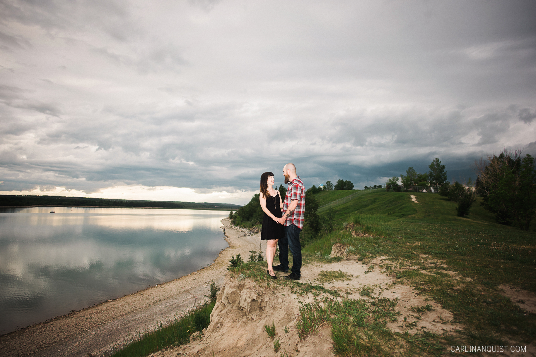 Spring Engagement Photos | Heritage Park | Calgary Engagement Photographer