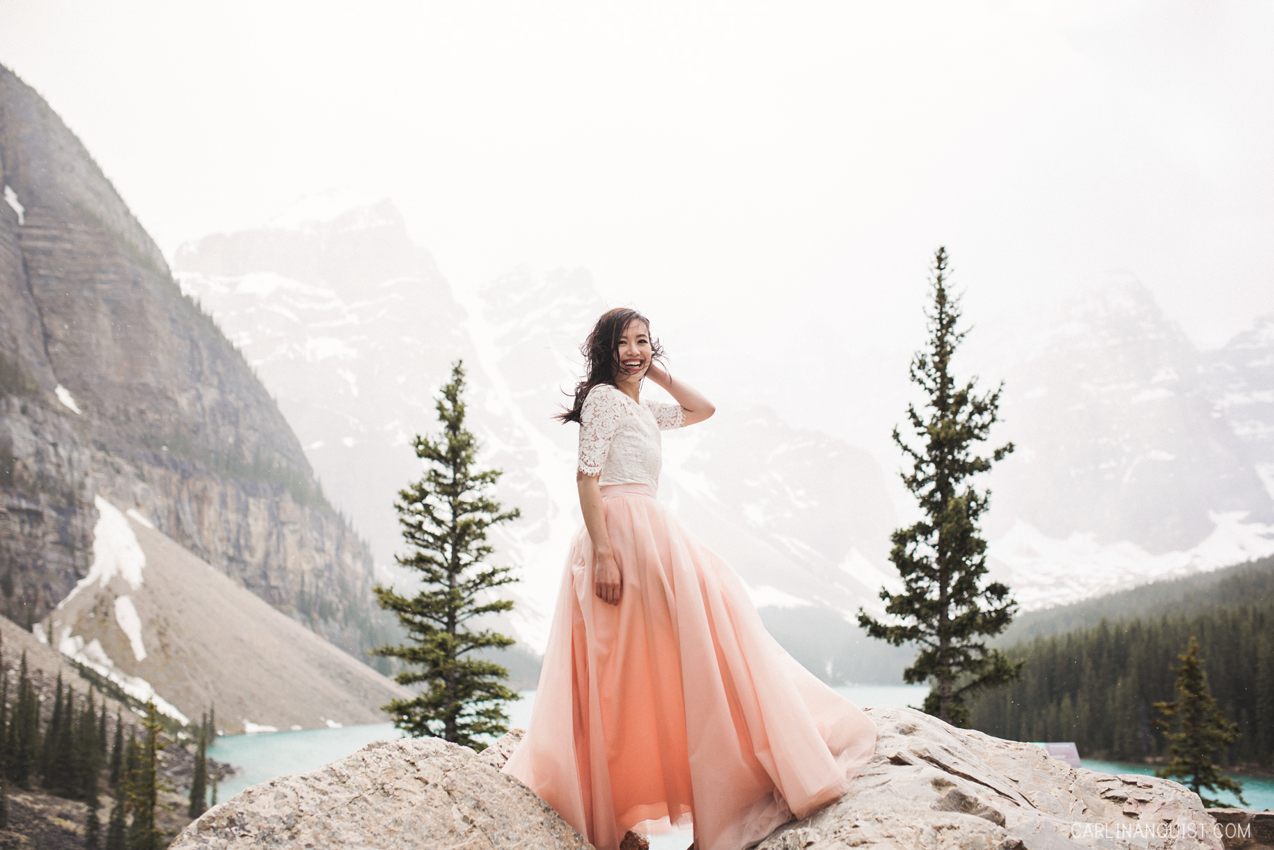 Moraine Lake Wedding Photographer