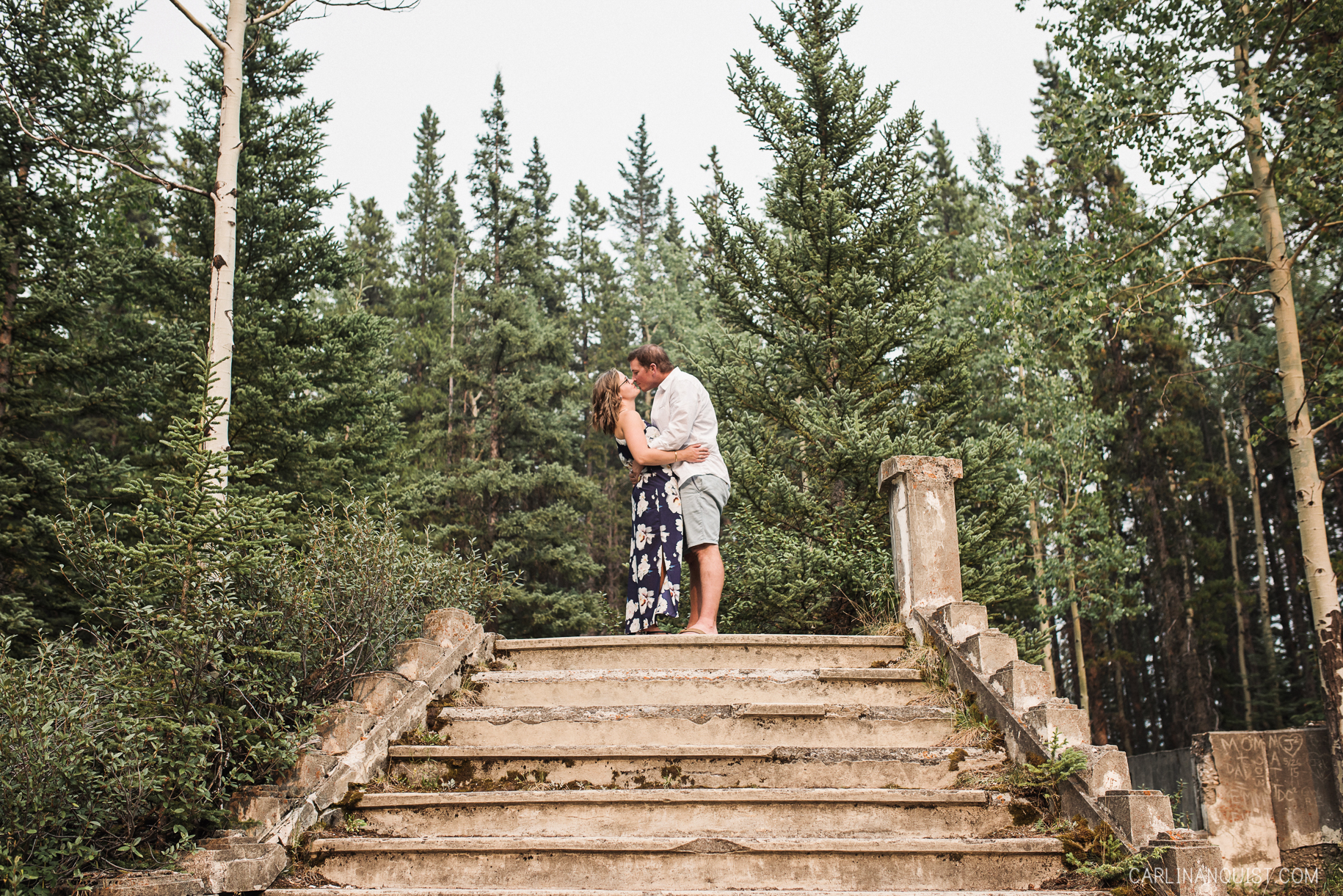 Banff Wedding Photographer | Bankhead Ruins