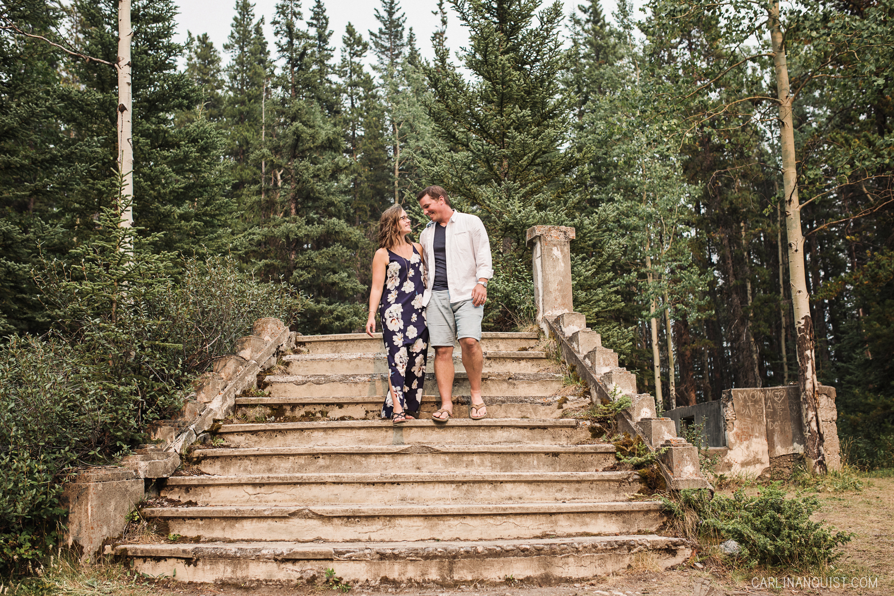 Banff Wedding Photographer | Bankhead Ruins