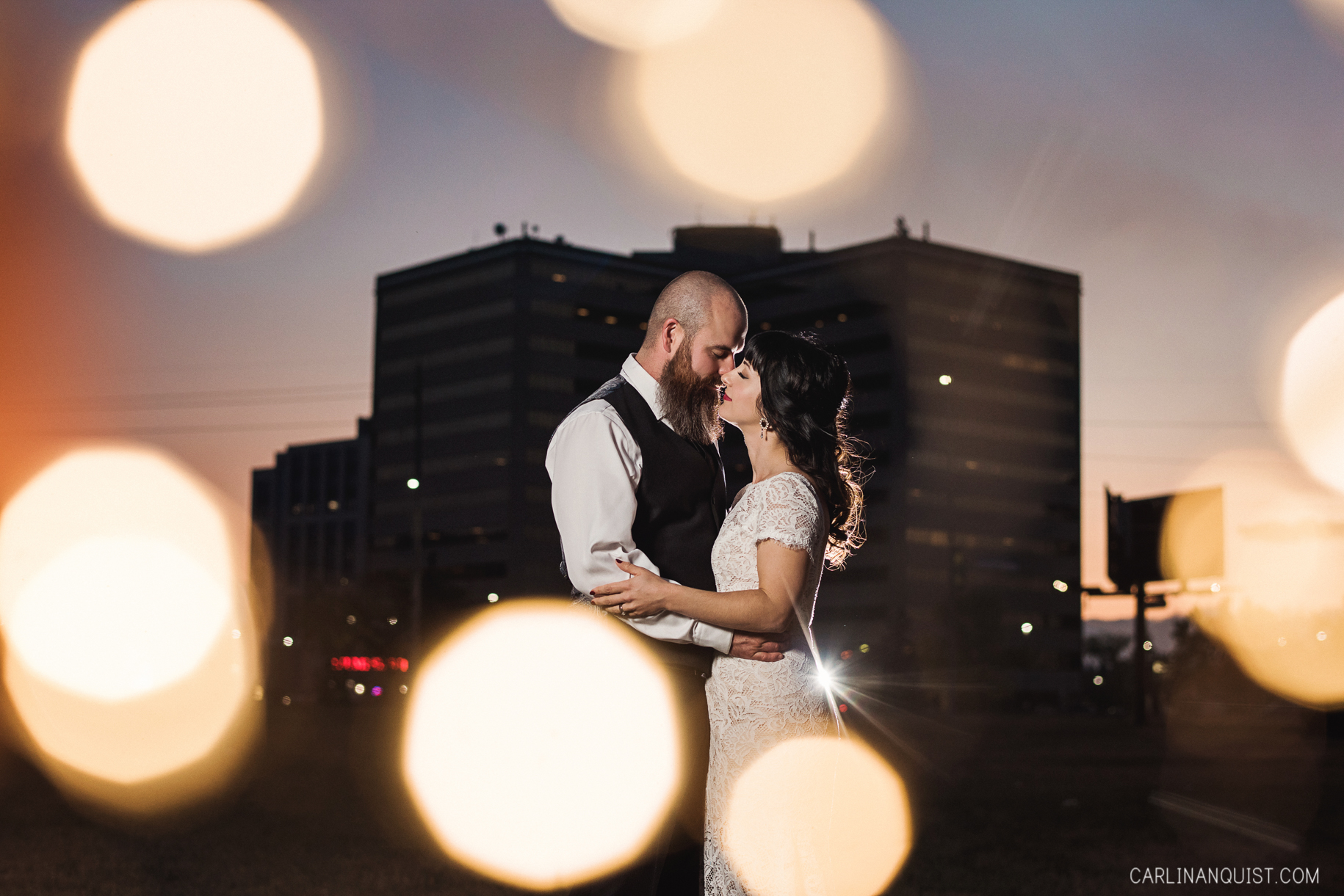 Night Wedding Photos | Calgary Wedding Photographers