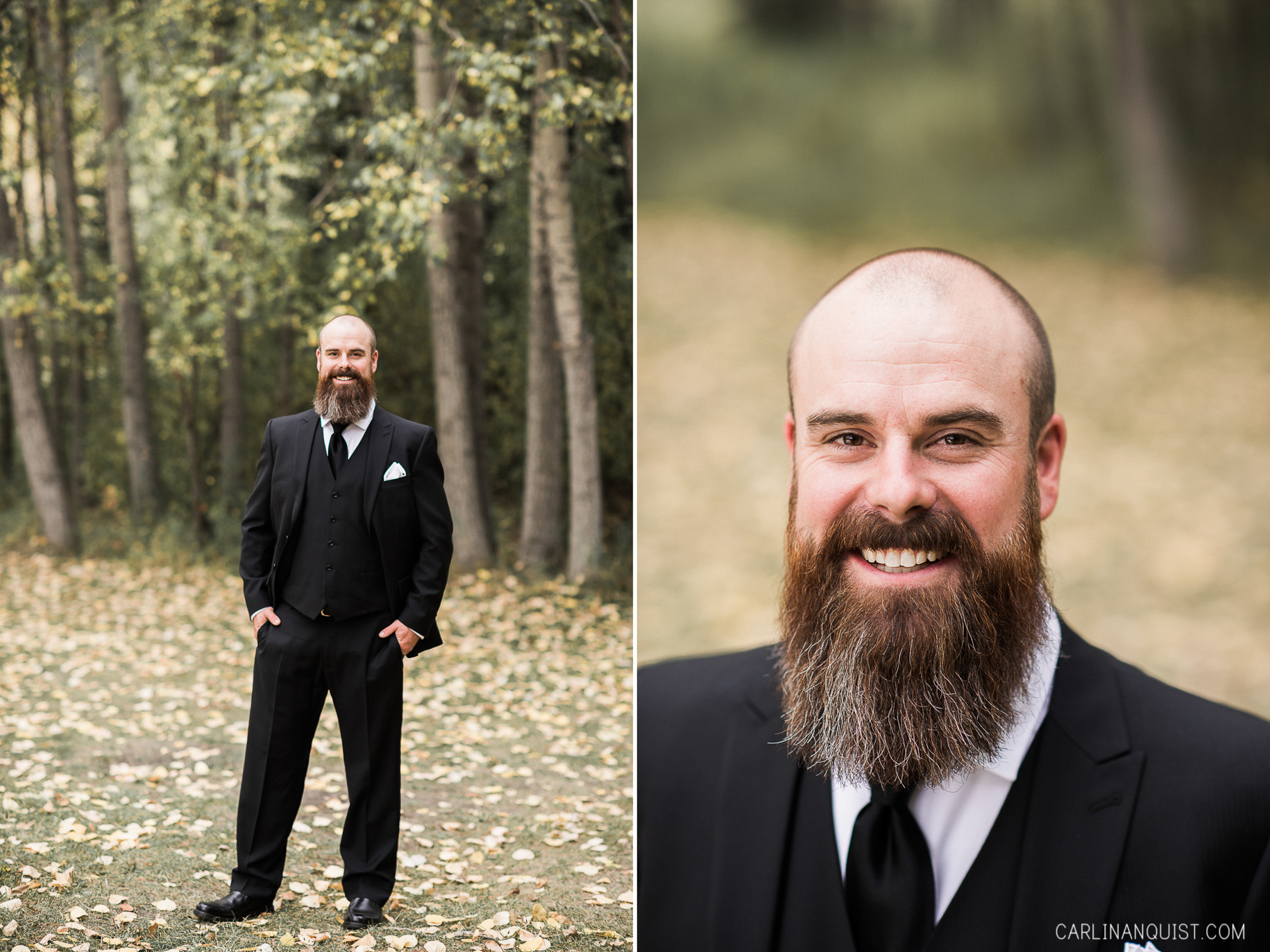 Calgary Wedding Photographer | Groom Portrait