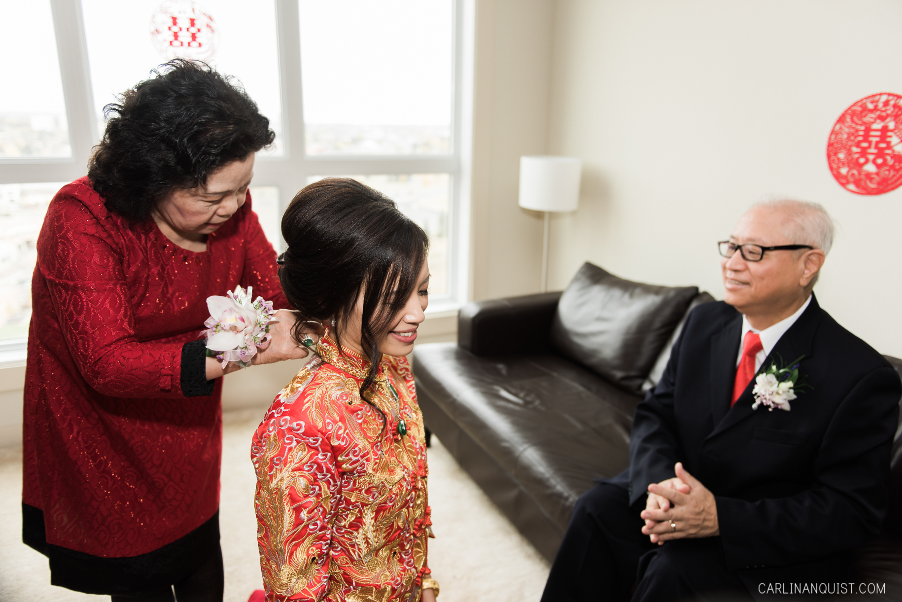 Calgary Chinese Wedding Photos | Tea Ceremony
