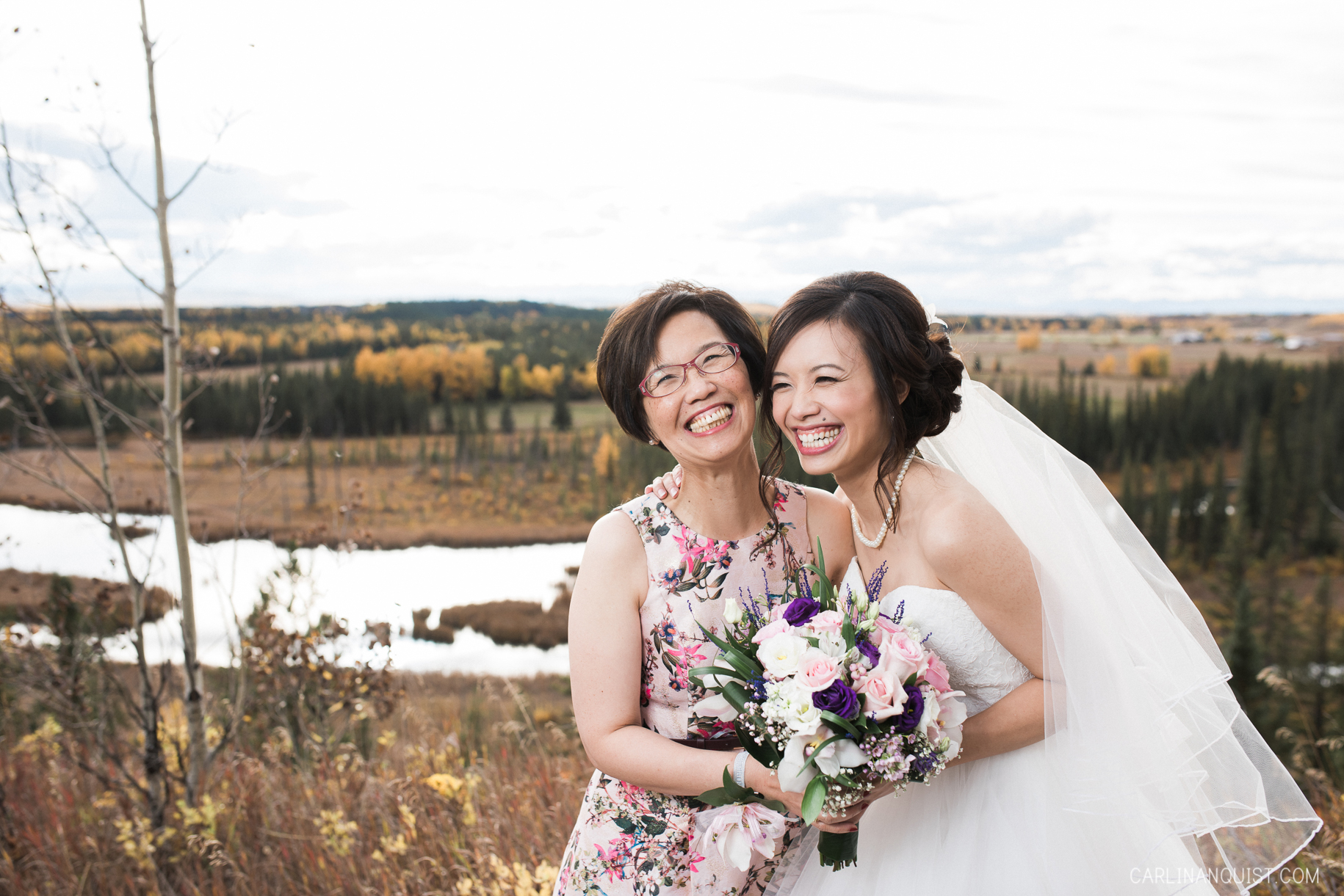 Bride with her Mom