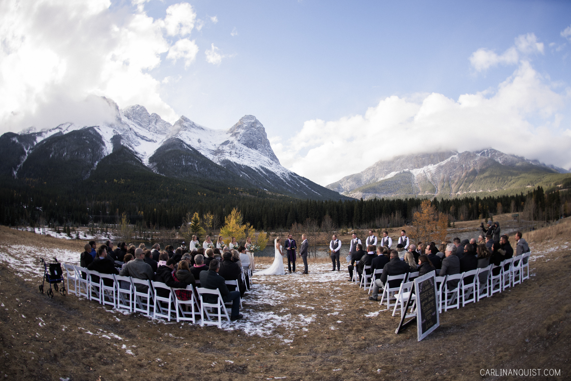 Quarry Lake Wedding Ceremony