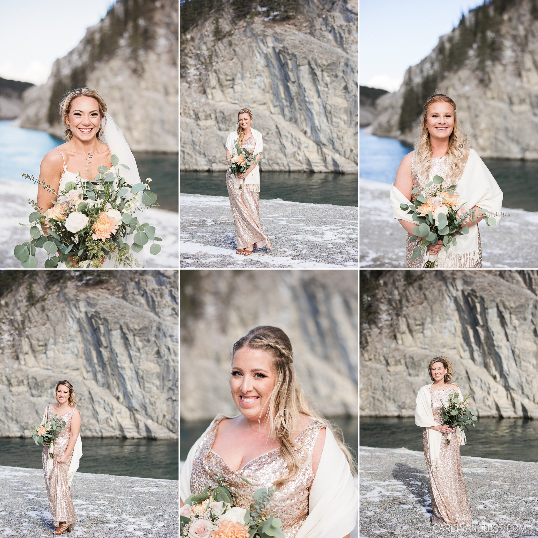 Bridesmaids | Canmore Wedding Photographer