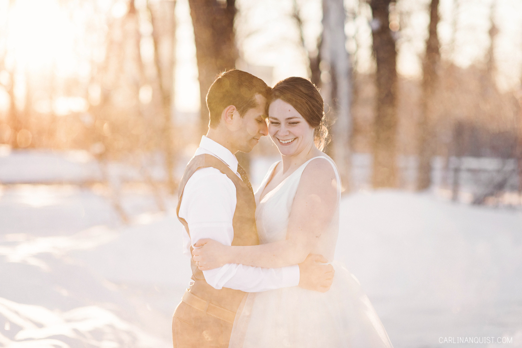 Calgary Winter Wedding Photos