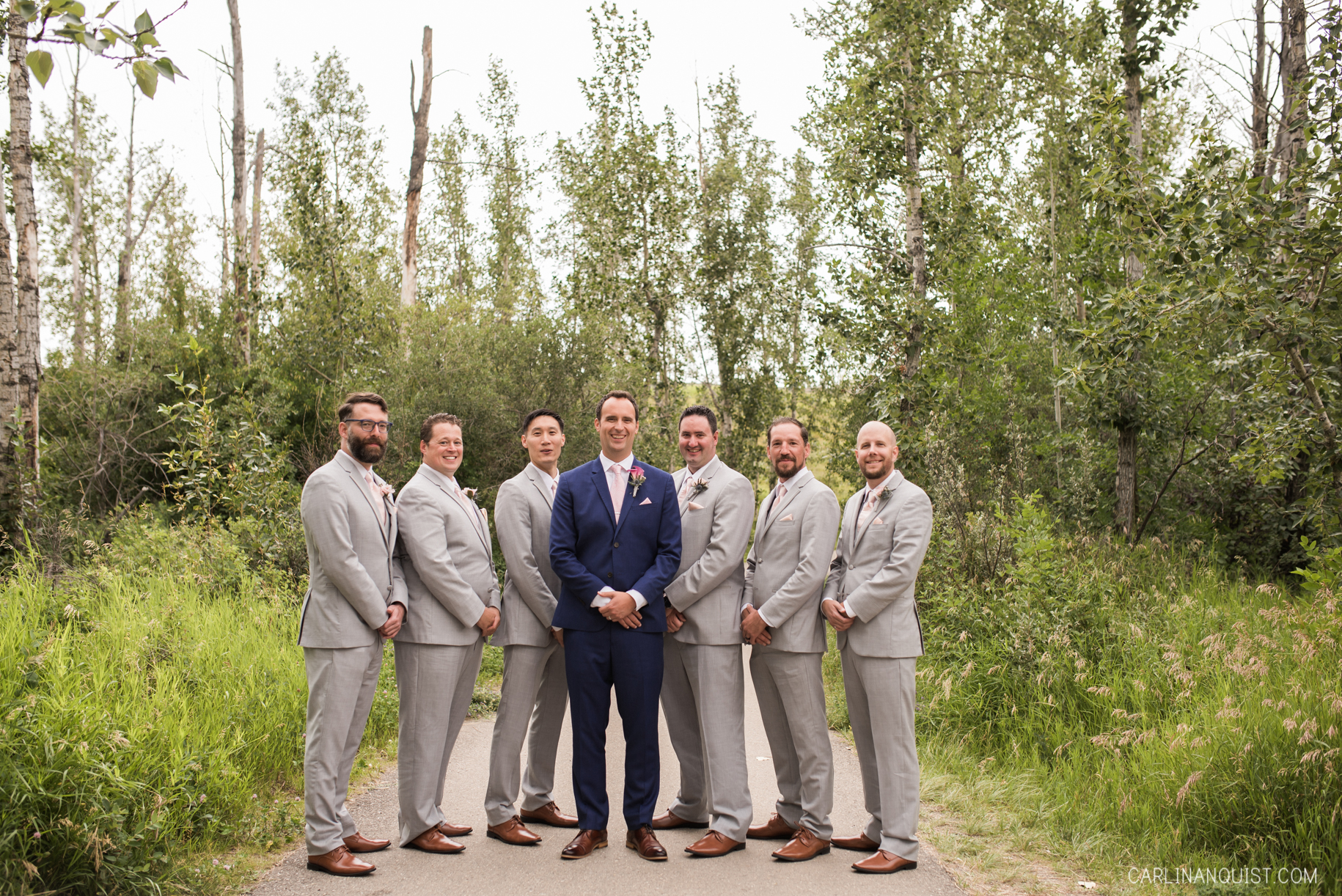Groomsmen | Calgary Wedding Photographer
